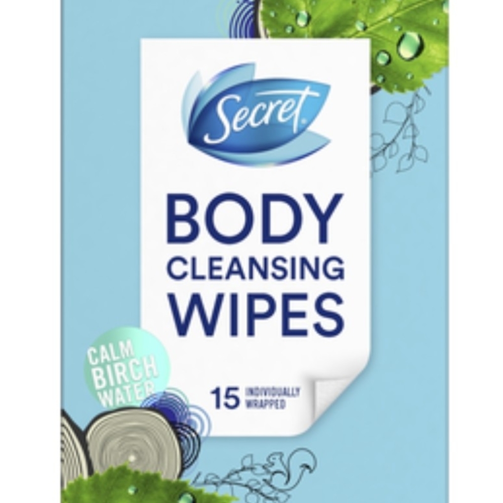 Body Cleansing Wipes - Blue